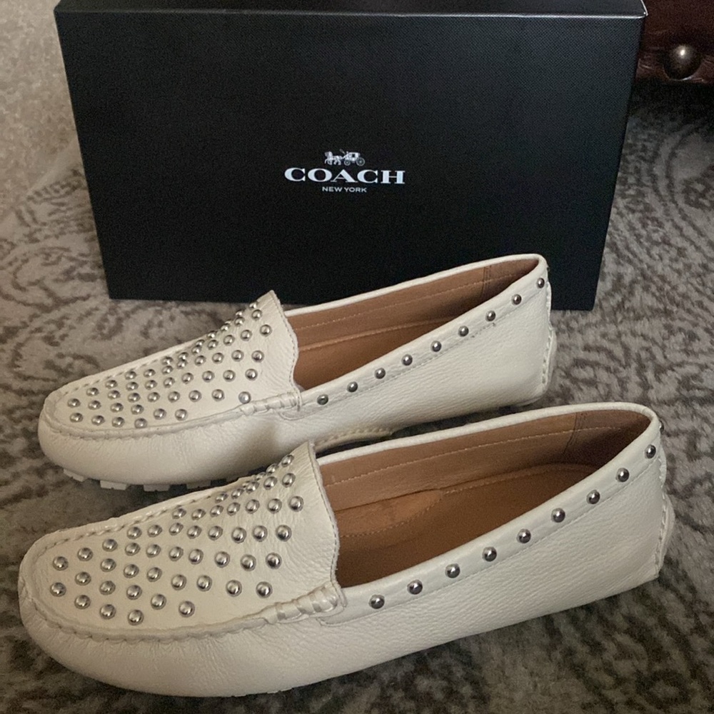 Coach Arlene Studded Loafers